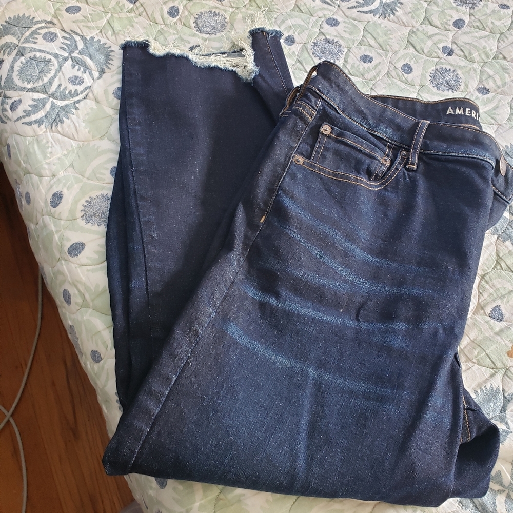 Cropped jeans